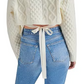 Steve Madden  Kessie Sweater White