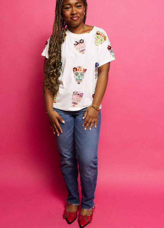 Queen Of Sparkles White Flower Sugar