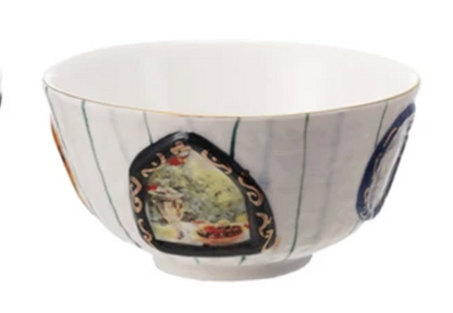 Hand Painted Stoneware Bowl