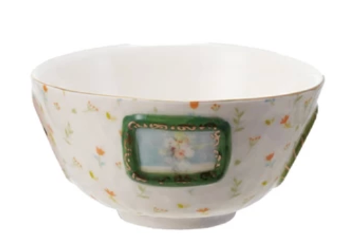 Hand Painted Stoneware Bowl