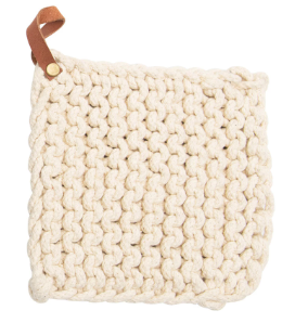 Crocheted Pot Holders Solid