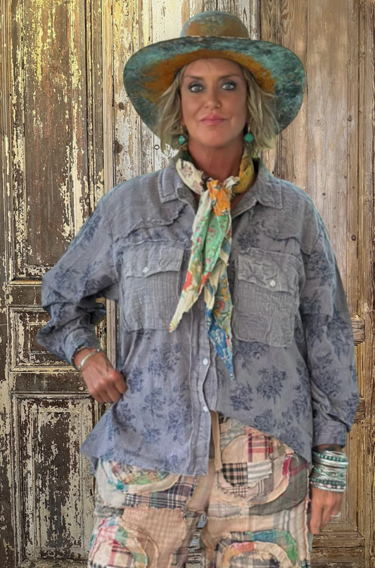 Jaded Gypsy Lavender Fields Shirt