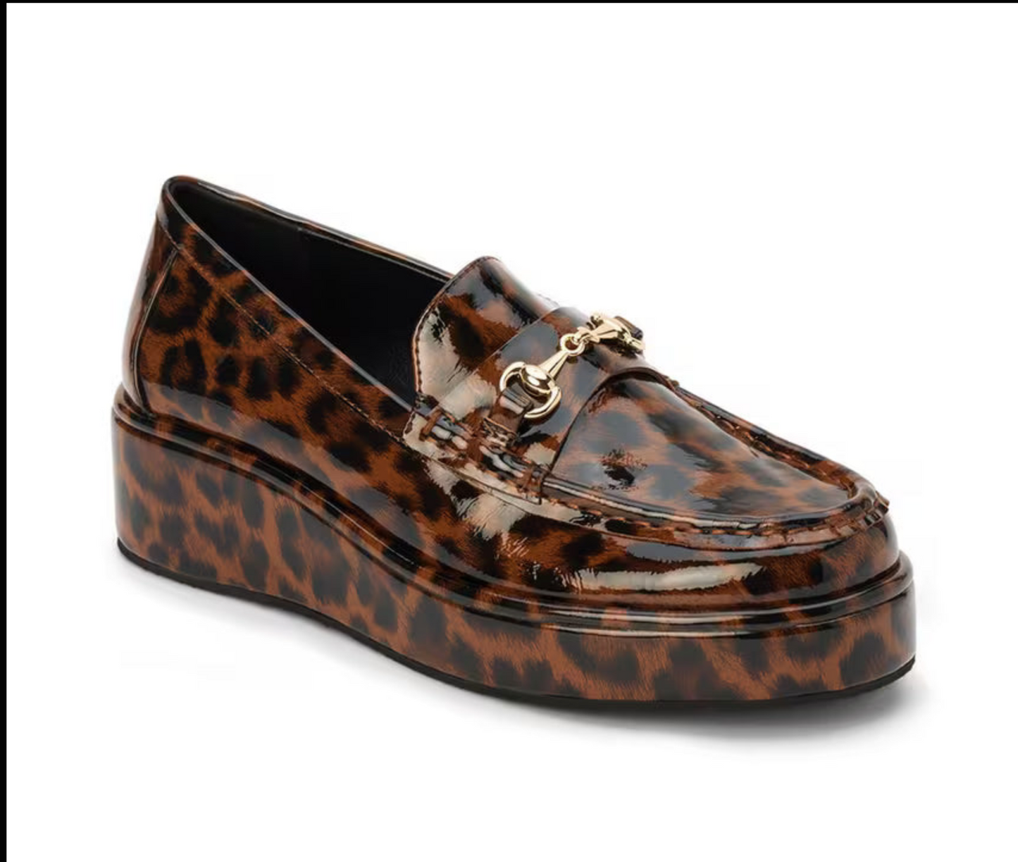 Matisse Kimbra Brown Leopard Loafers