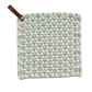 Crocheted Pot Holder/leather