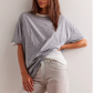 FREE PEOPLE  Nina Tee Heather Grey