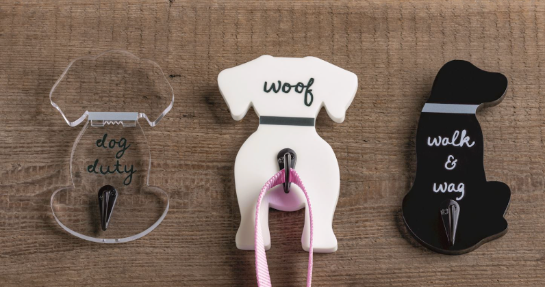 Acrylic Dog Hooks