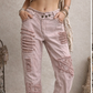 Paper Lace Lilac denim pants