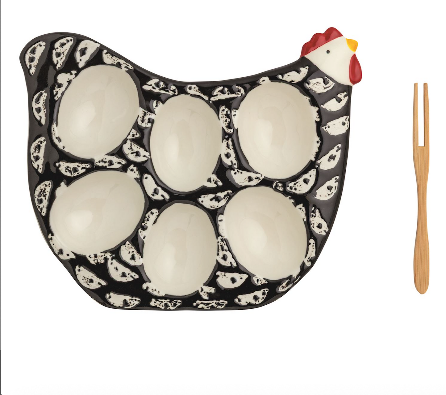 Rooster Mini Deviled Egg Tray
