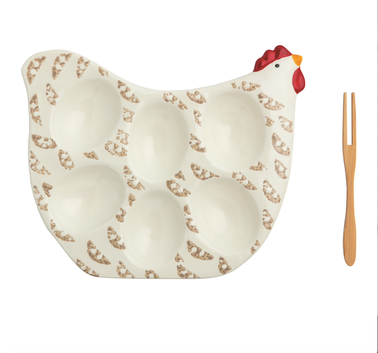 Rooster Mini Deviled Egg Tray