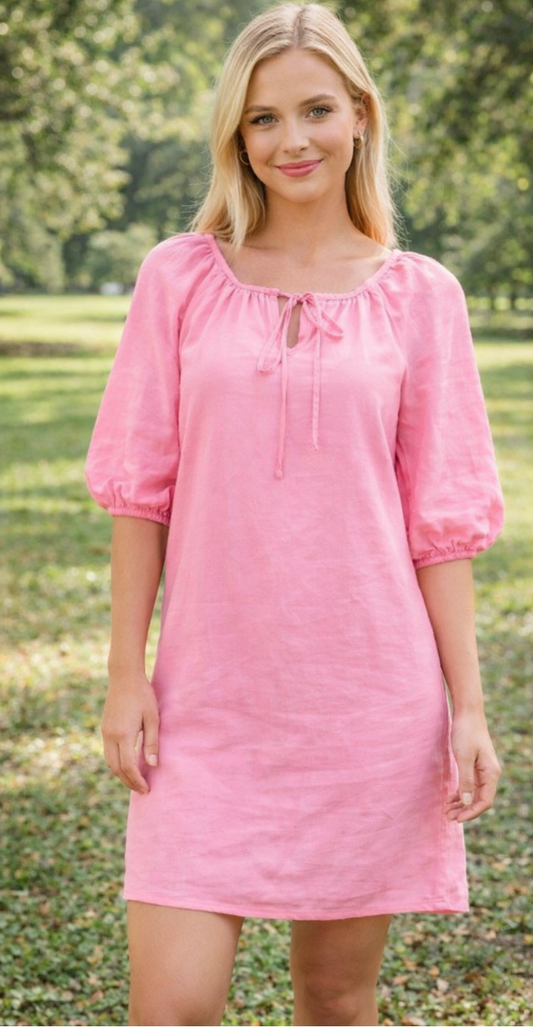 Bella Dahl Pullover Puff Sleeve Dress