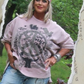 Jaded Gypsy Dance With The Moon Sweatshirt Peace Plum