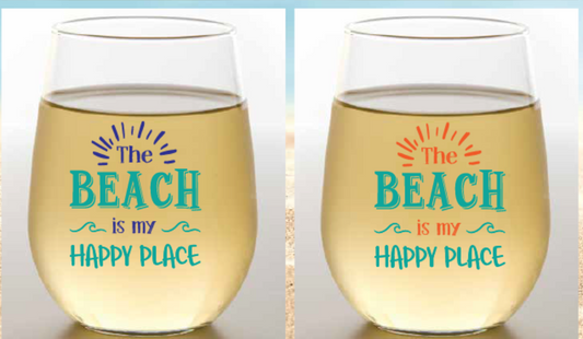 BEACH IS MY HAPPY PLACE 2pk