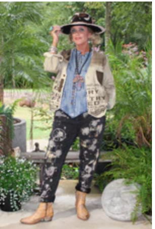 Jaded Gypsy Peaceful Walks Jeans