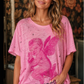Jaded Gypsy Worn and Weathered Tee True Love OS