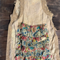 Jaded Gypsy Ruffle Up Hi-Lo-Parchment Floral