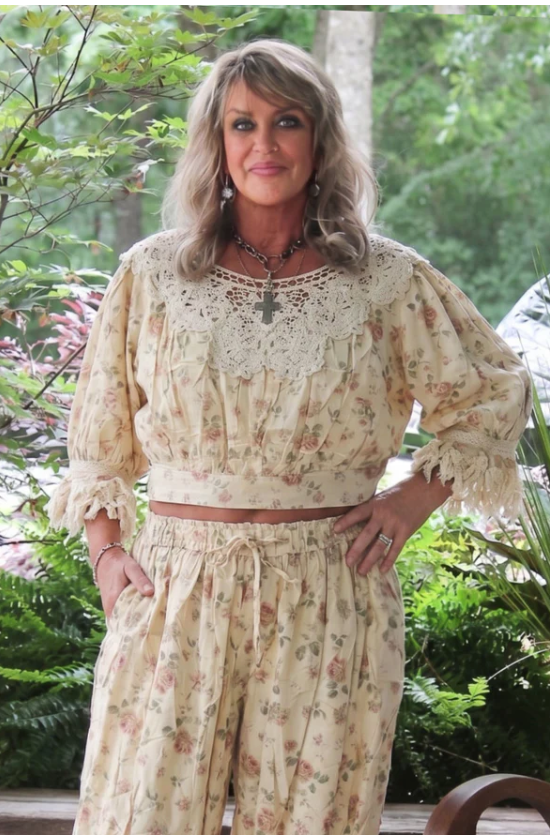 Jaded gypsy Forever Bloom Top