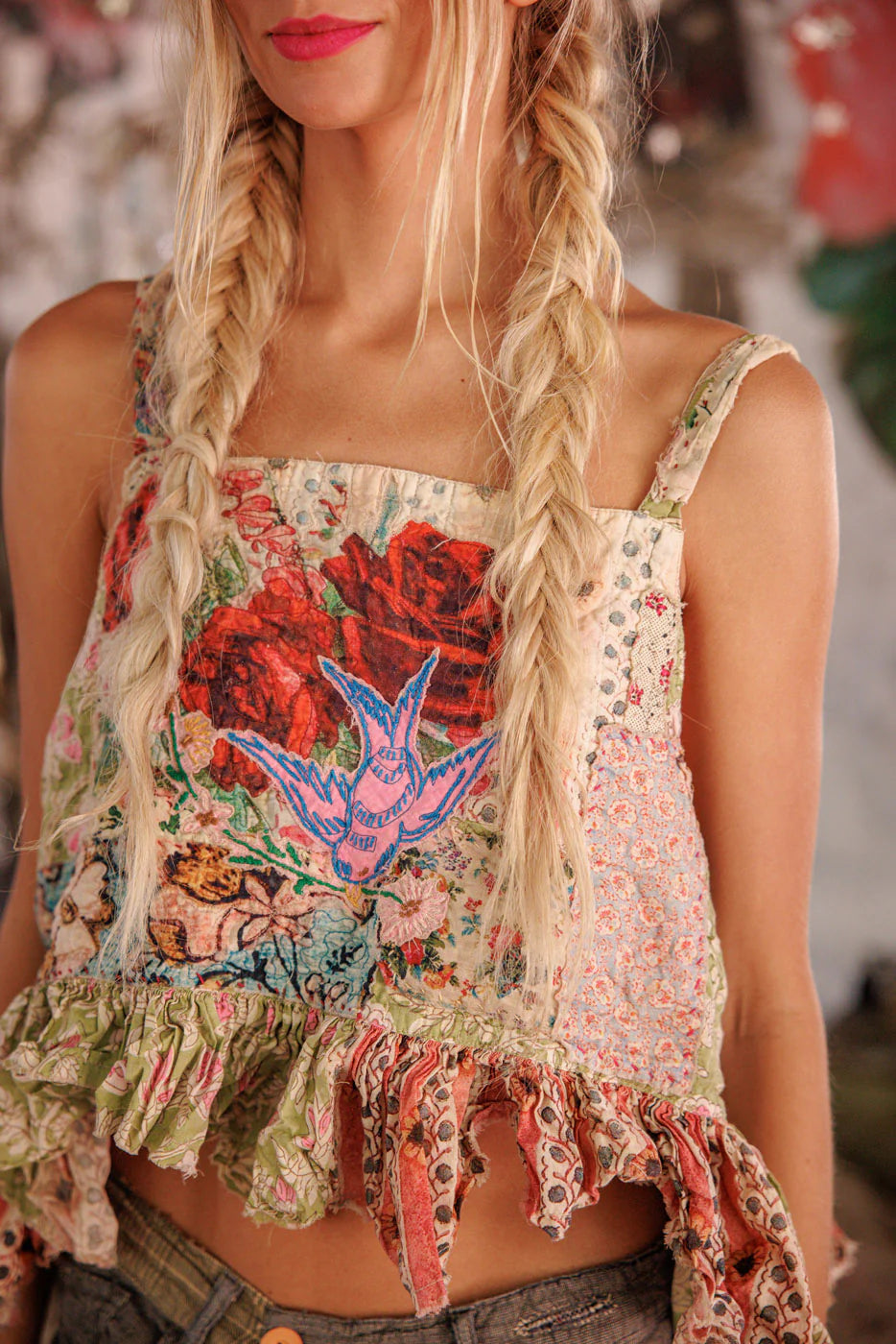 Magnolia Pearl 406 Patchwork Catalina Tank