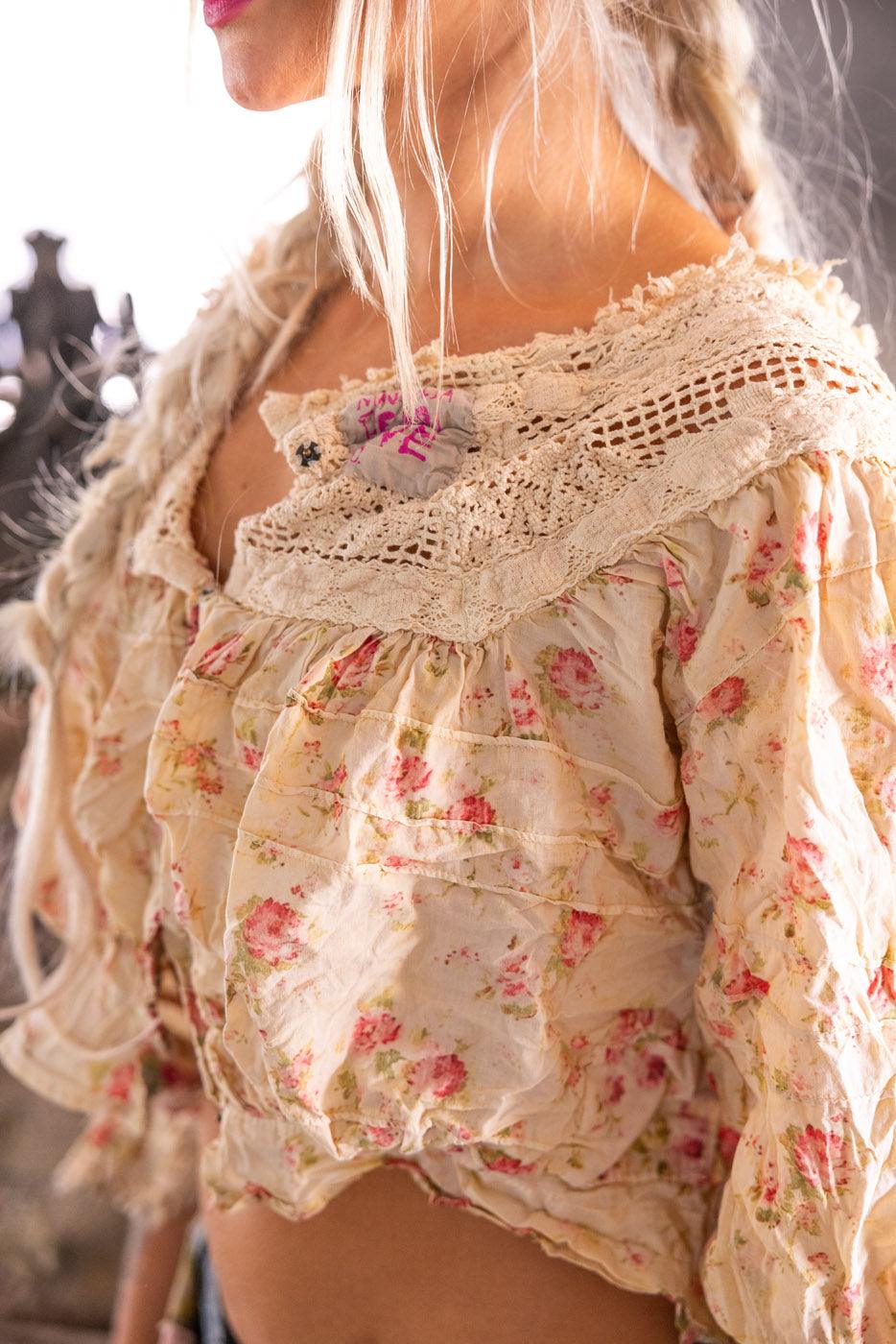 Magnolia Pearl Top 1566 Crochet Yoke Keir