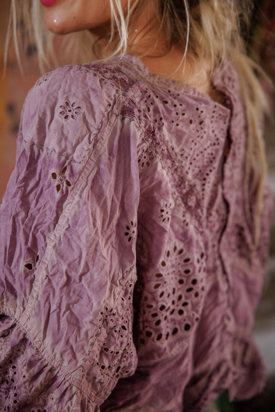 Magnolia Pearl TOP 2215 Eyelet Rosemary Blouse