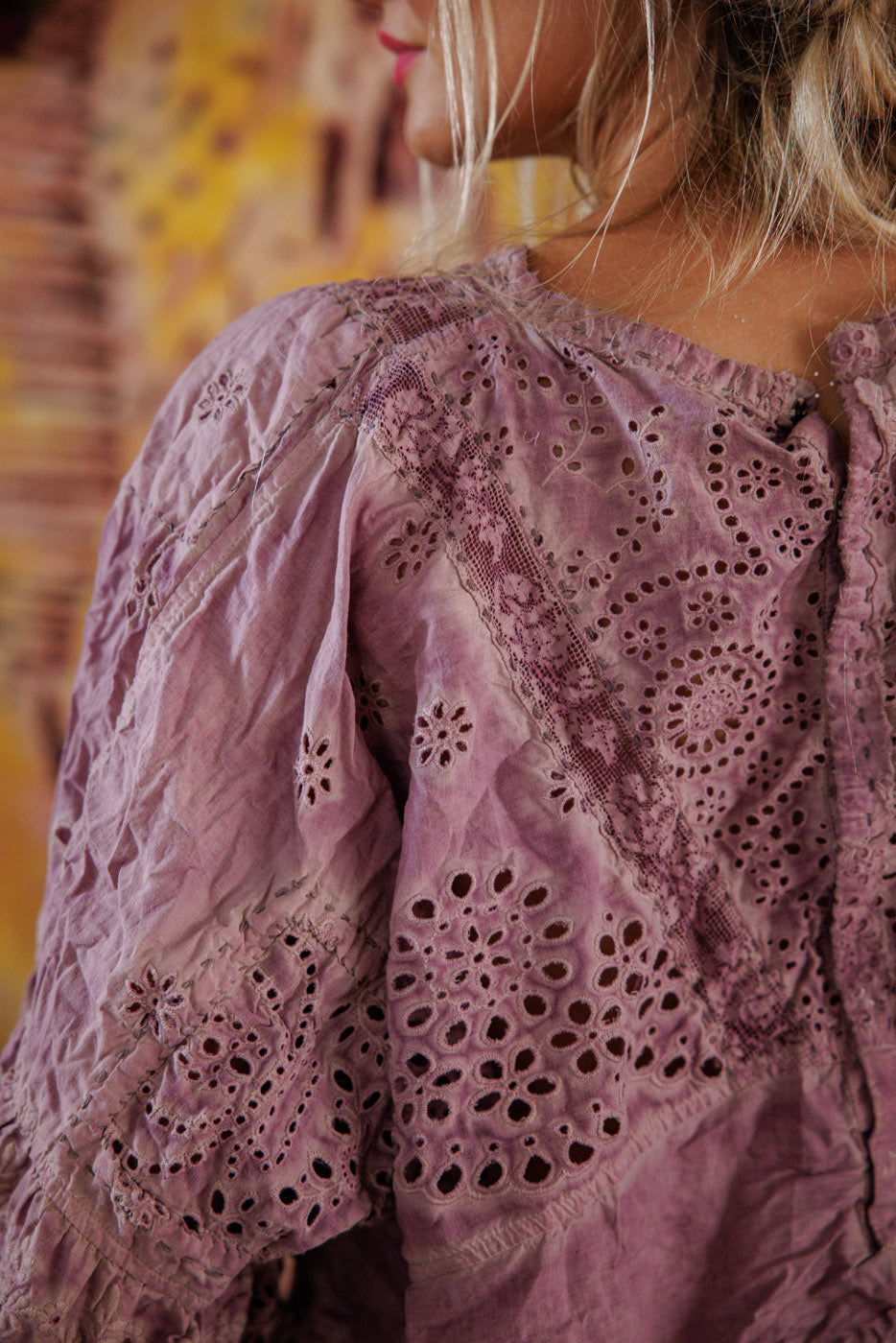 Magnolia Pearl TOP 2215 Eyelet Rosemary Blouse