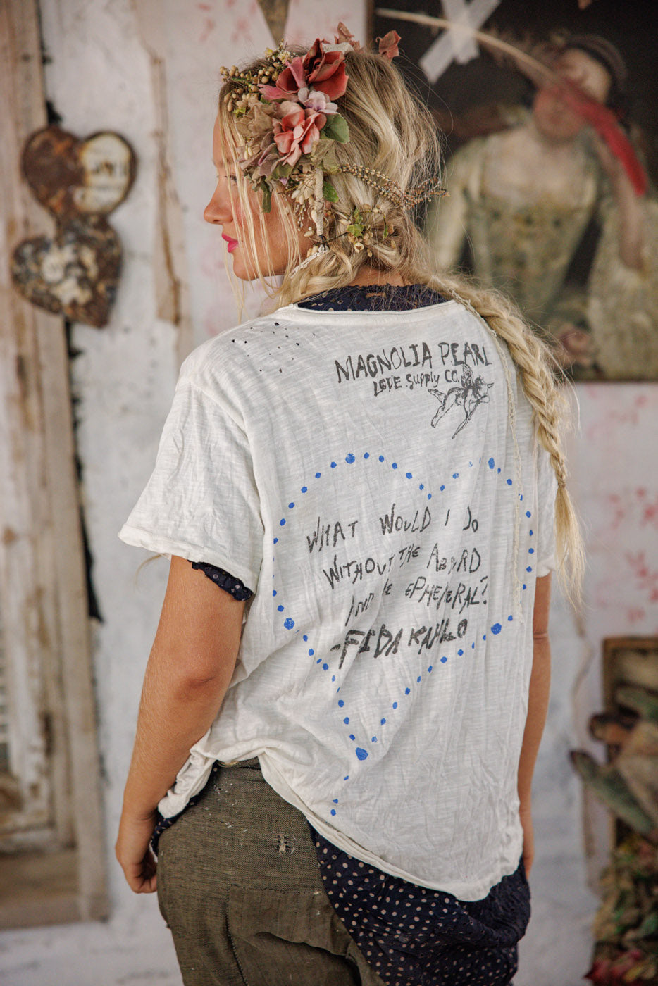 Magnolia Pearl TOP 2359 Frida Baroque Tee