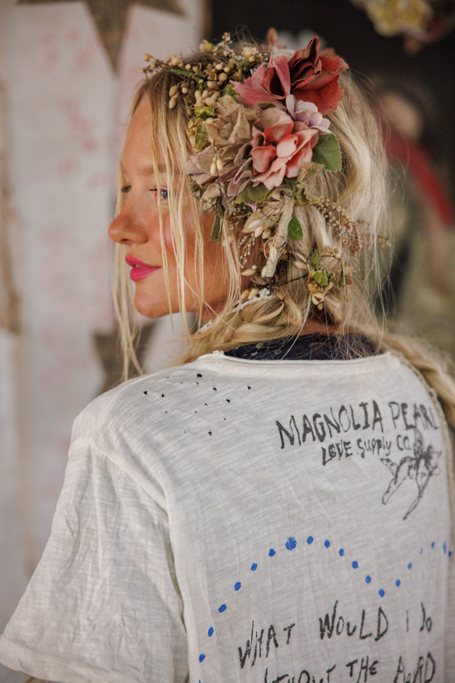 Magnolia Pearl TOP 2359 Frida Baroque Tee