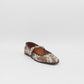 Cow "Hide" Ballet Slipper