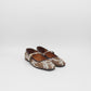 Cow "Hide" Ballet Slipper
