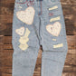Full Hearts Jeans Large/X-Large