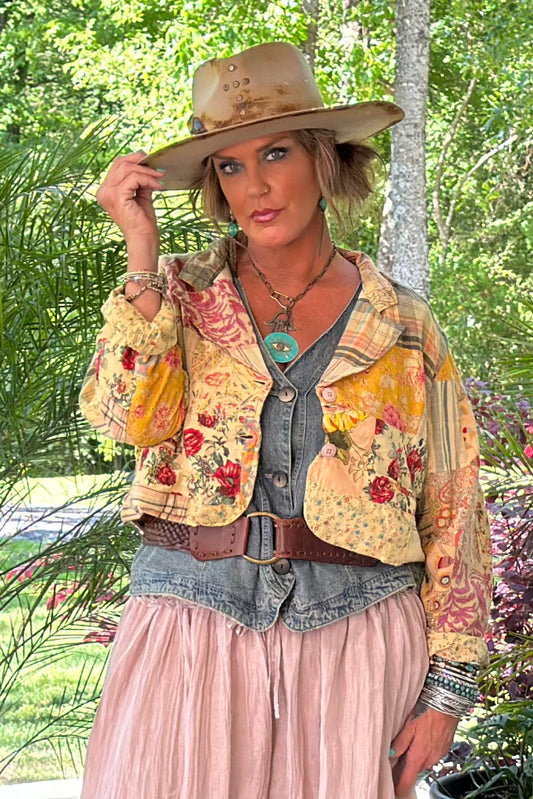 Joyous Garden Crop Jacket