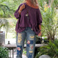 Be Free Top - Vintage Eggplant