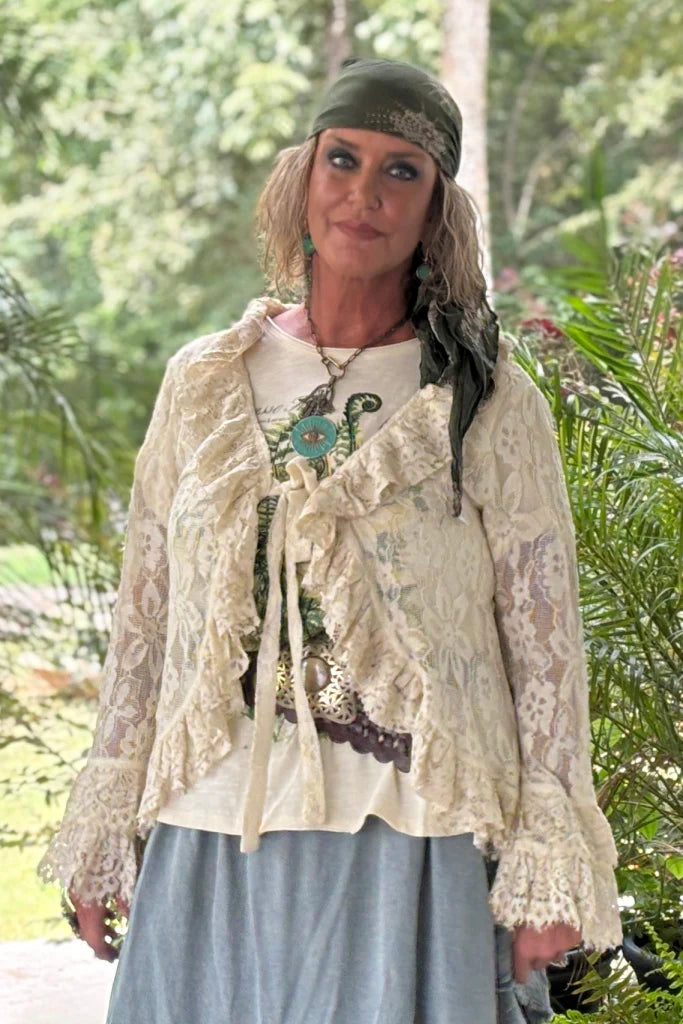 Graceful Moves Jacket Tea Stain