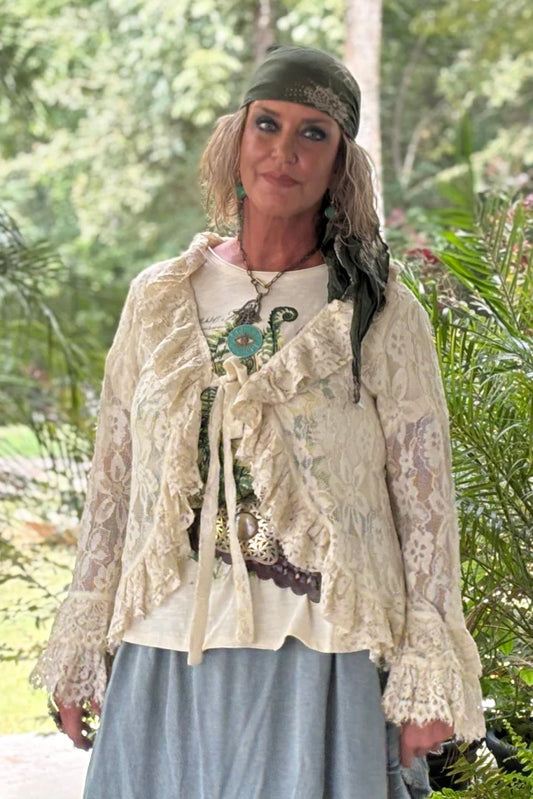 Graceful Moves Jacket Tea Stain