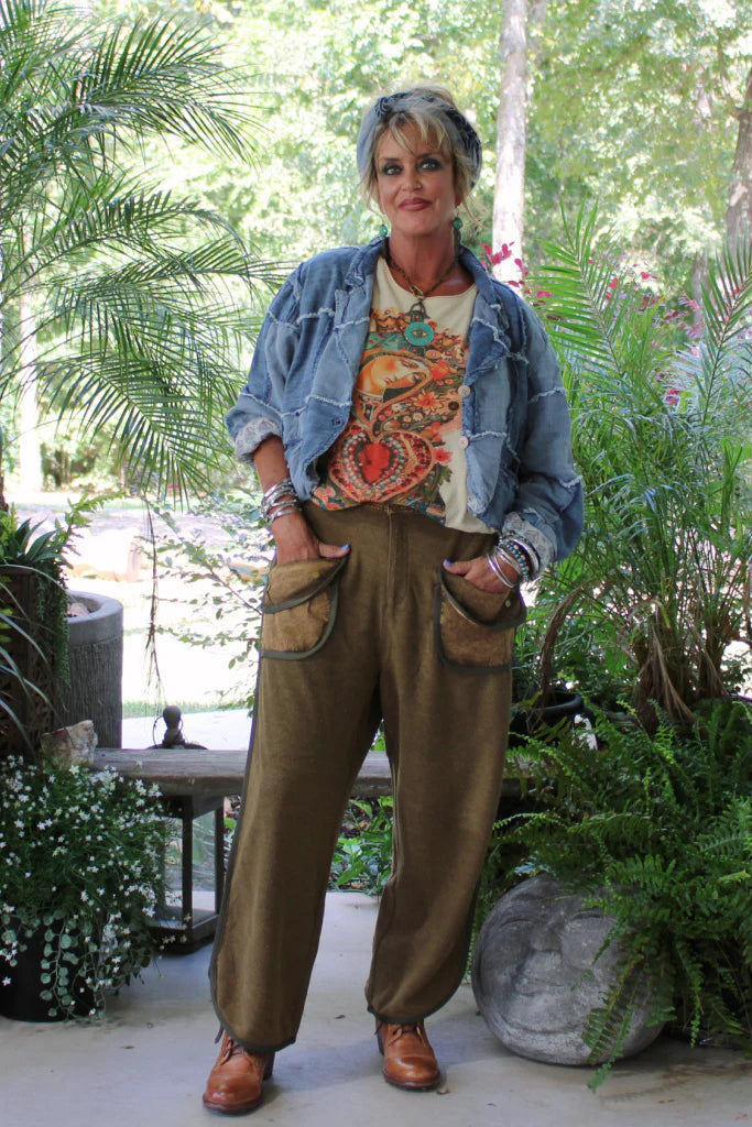 Meadow Walks Pants Olive