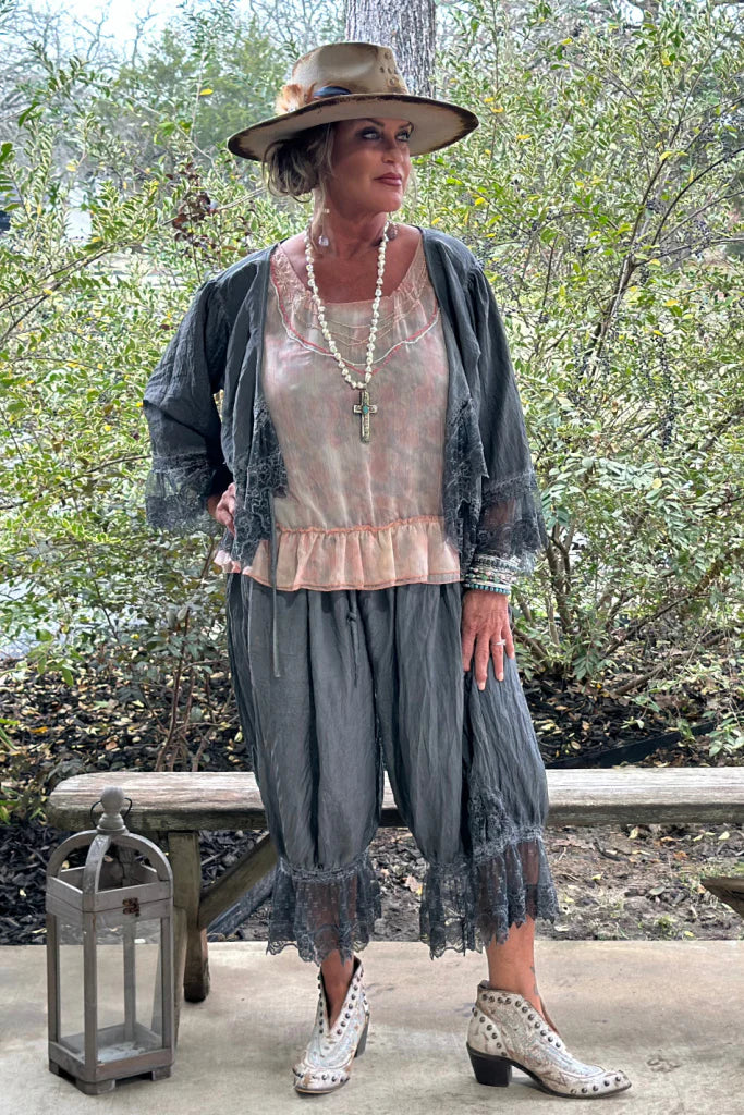 Alluring Rom Bloomers - Charcoal