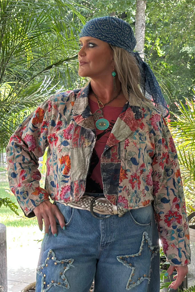 Stars and Stripes Forever Crop Jacket