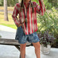 Southwest Sunset Jacket Scarlet