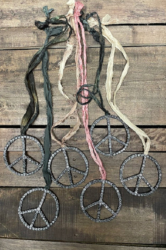 Peace Necklace by Jaded Gypsy