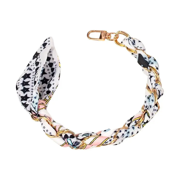 Gold Chain Phone Charm Wristlet