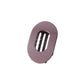 LARGE ROUND FLAT HAIR CLAW CLIP