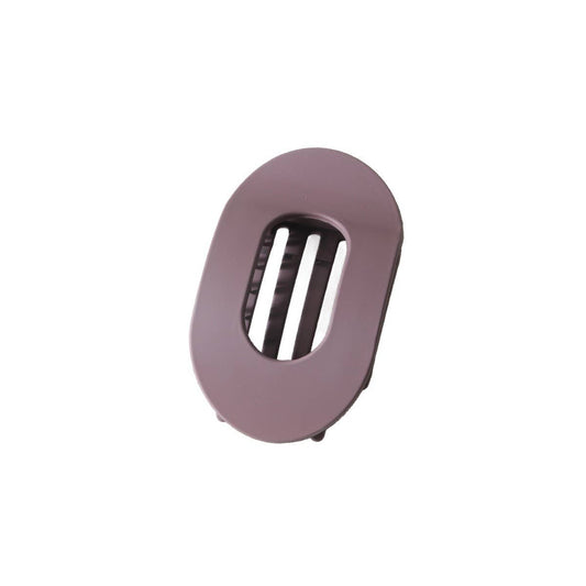 LARGE ROUND FLAT HAIR CLAW CLIP