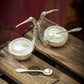 Stork Salt and Pepper Cellar