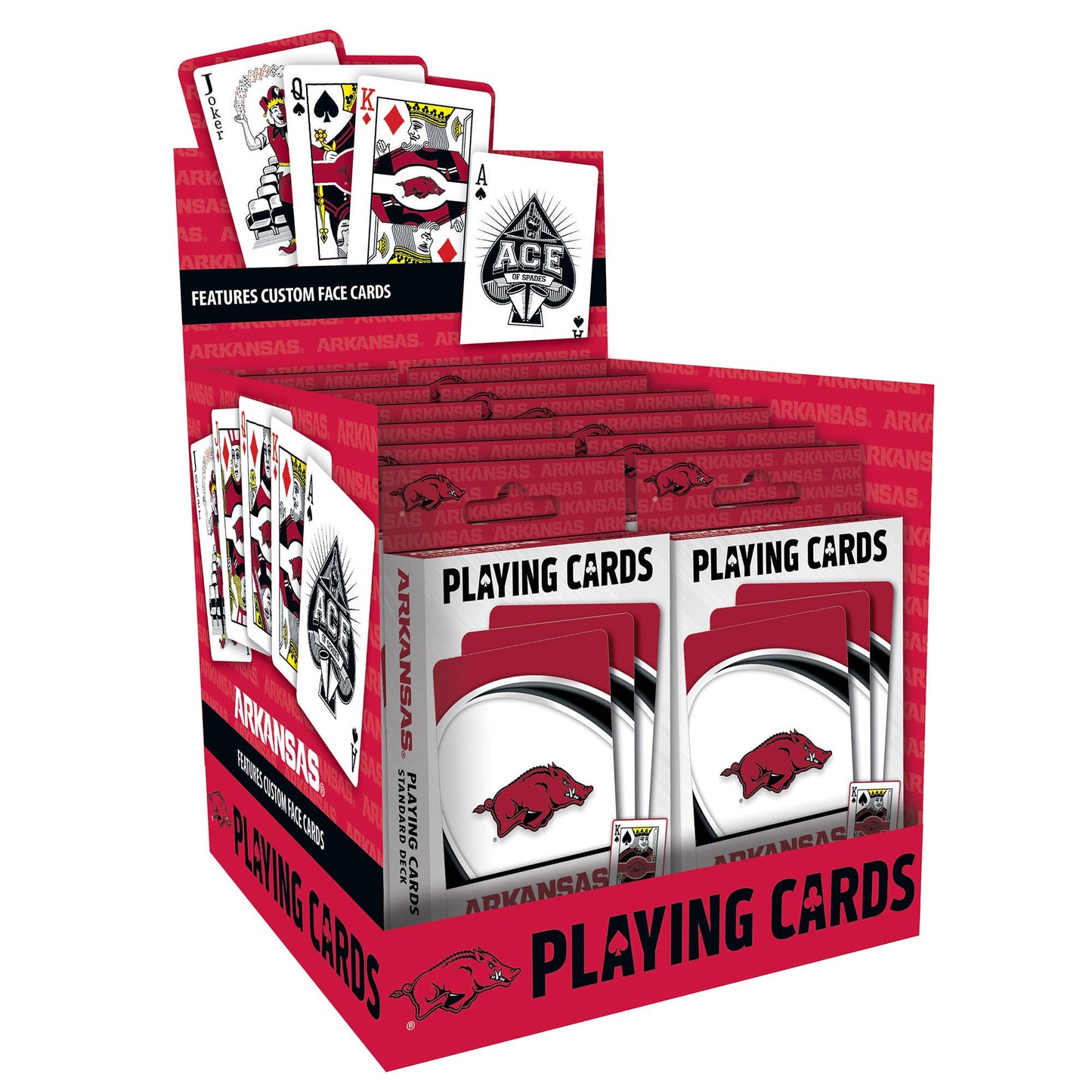 Arkansas Razorbacks Playing Cards