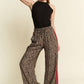Leopard Print Trouser Pants