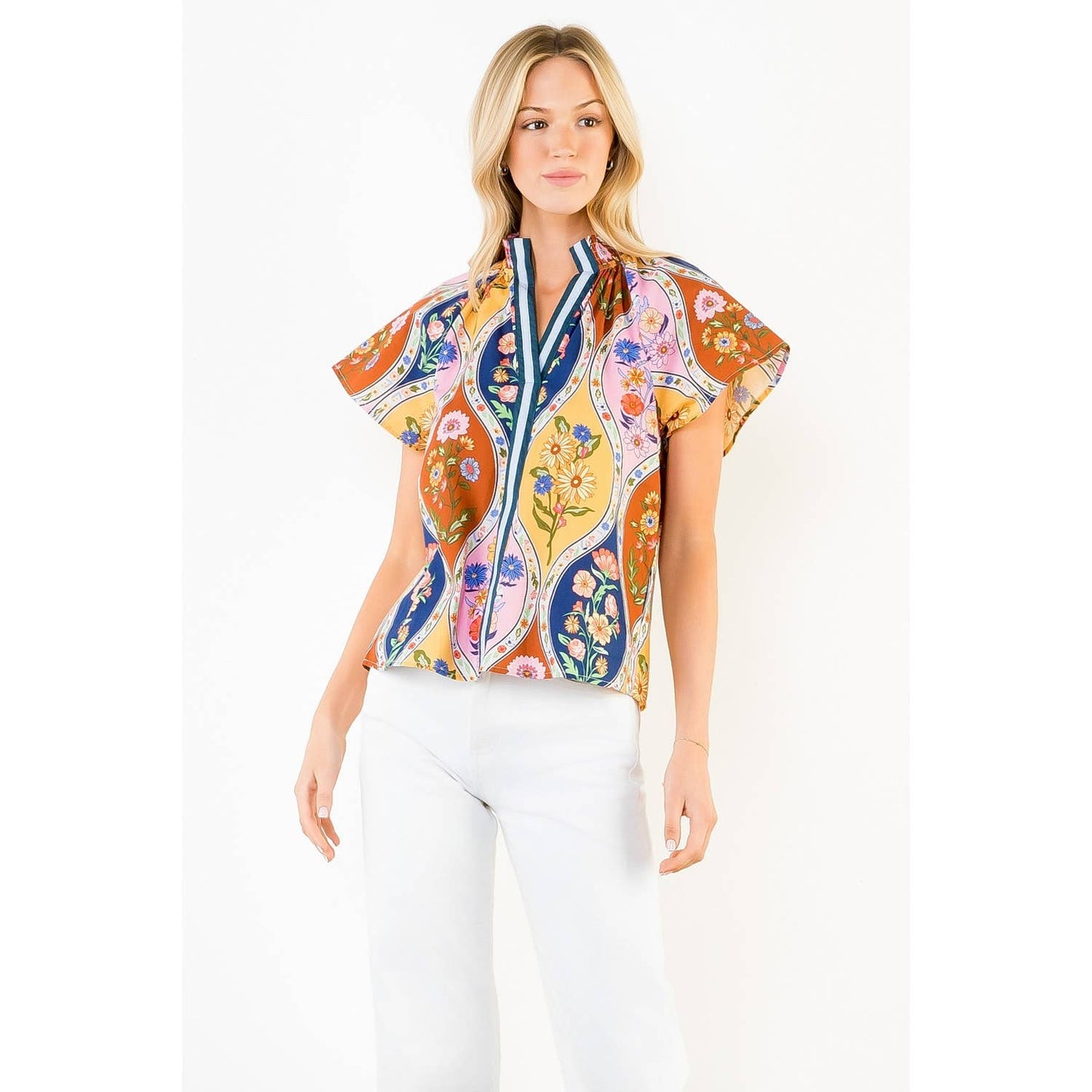 Top With All Over Print