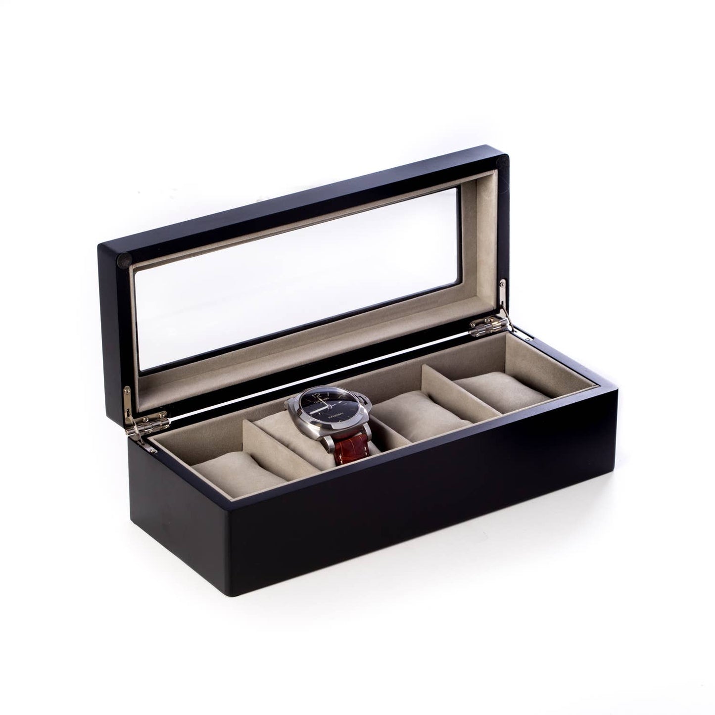 Dani Four Watch Box: Black