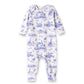 Baby Girl Toile de Jouy Bamboo Romper