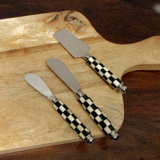 Checker Cheese Knife S/3