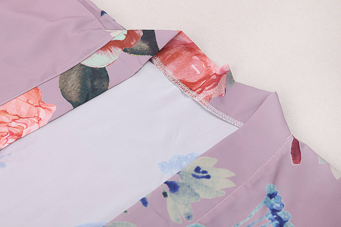 Retro Oriental Peacock Kimono Beach /Cover Up