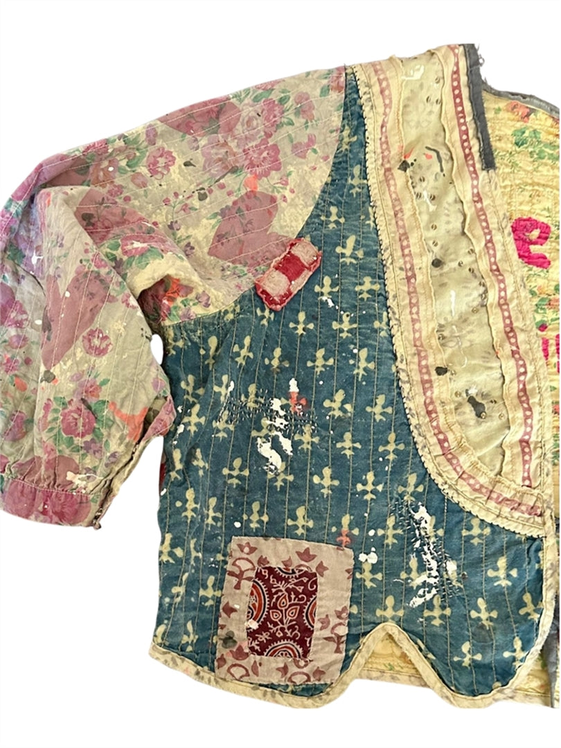 Magnolia Pearl JACKET 980 KALAMKARI ANDHRA JACKET